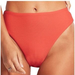 Seafolly Womens High Cut Pant Bikinibroekje (Dames |rood)