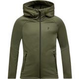 Peak Performance Kids Rider Essentials Zip Hood Fleecevest (Kinderen |olijfgroen)