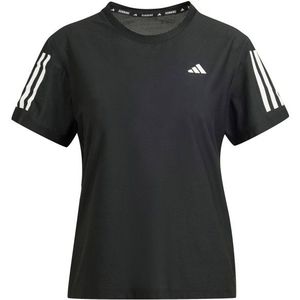 adidas Womens Own The Run Tee Hardloopshirt (Dames |zwart)