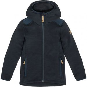 Fj�ällräven Kids Keb Fleece Hoodie Wollen vest (Kinderen |blauw/zwart)