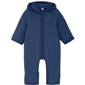 Huttelihut Kids Pram Suit Bear Ears Cot Fleece Overall (Kinderen |blauw)