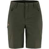 Fjällräven - Abisko Trail Stretch Shorts - Olijfgroen - 89% Polyamide, 11% Elastaan
