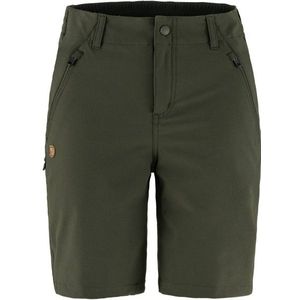 Fjällräven - Abisko Trail Stretch Shorts - Olijfgroen - 89% Polyamide, 11% Elastaan