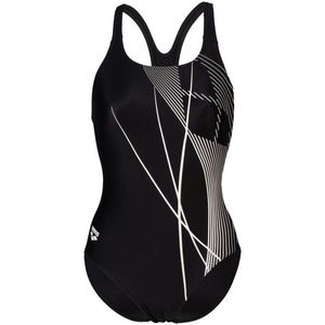 Arena Womens Branch Swimsuit Swim Pro Back LB Badpak (Dames |zwart)
