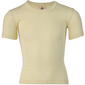 Engel - Kinder-Unterhemd S/S - Ondergoed - Beige - 100% Wol