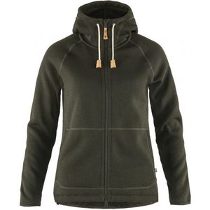 Fjällräven Womens Övik Fleece Hoodie Fleecevest (Dames |olijfgroen)