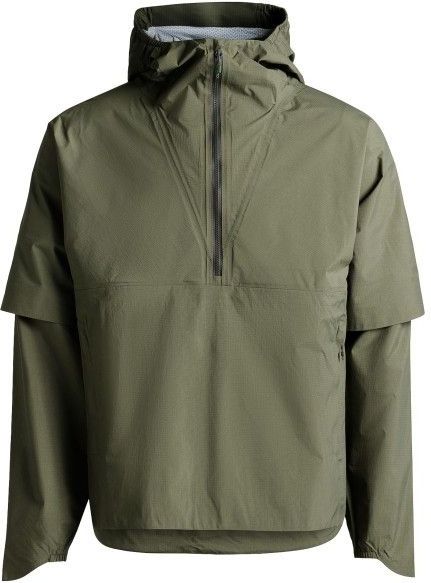 The Mountain Studio - Packable Windbreaker Anorak - Olijfgroen - Heren