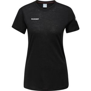 Mammut Womens Tree Wool Firstlayer T-Shirt Merinoshirt (Dames |zwart)