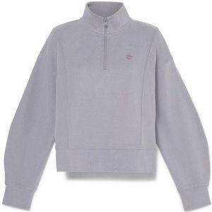 Timberland Womens Lush 1/4-Zip Sweatshirt Trui (Dames |grijs/purper)