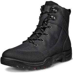 Ecco - Xpedition III - Winterlaarzen - Zwart - Outdoorschoen - Enkellaarsjes met Gewatteerde Schachtrand