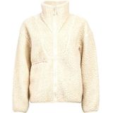 The Mountain Studio Womens Soft Wool Pile Jacket Fleecevest (Dames |wit)