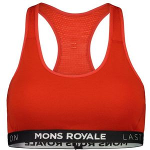 Mons Royale Womens Sierra Sports Bra Sportbeha (Dames |rood)