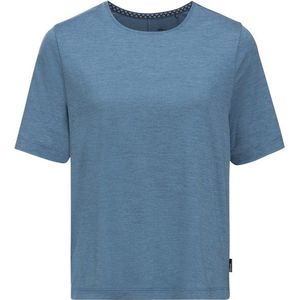 Jack Wolfskin Womens Travel T T-shirt (Dames |blauw)