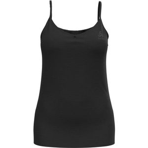 Odlo Womens Merino 160 Baselayer V-Neck Singlet Merino-ondergoed (Dames |zwart)