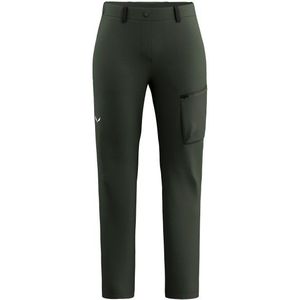 Salewa - Puez Hemp/DST Pant - Trekkingbroek - Zwart/Olijfgroen