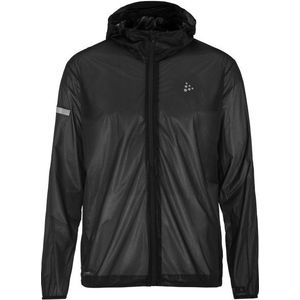 Craft Pro Hydro Lightweight Jacket Hardloopjack (Heren |zwart |waterdicht)