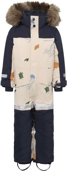 Didriksons - Kids Bjärven Cover SE 2 - Overall - Blauw - Waterdicht