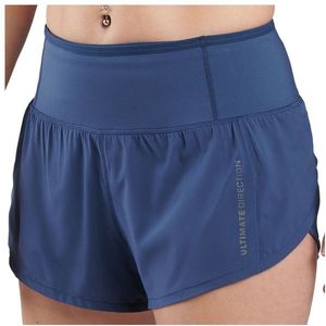 Ultimate Direction Womens Velum Short 25 Hardloopshort (Dames |blauw)