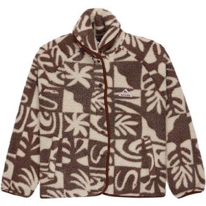 Quiksilver - Chalok Sherpa - Fleecevest - Bruin