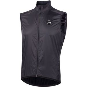 Nalini - Texas - Fietsbodywarmer - Grijs - Stretch - Winddicht