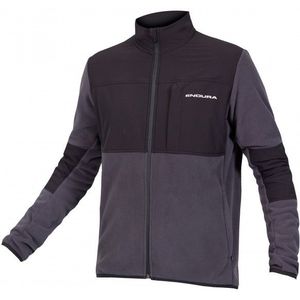 Endura Hummvee Full Zip Fleece Fietsjack (Heren |grijs)