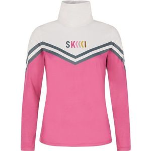 Protest Womens Prtmerci 1/4 Zip Active Top Longsleeve (Dames |roze)