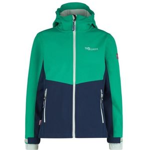 Trollkids Kids Kristiansand Jacket Softshelljack (Kinderen |turkoois |waterdicht)