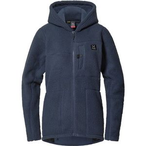 Haglöfs Womens Malung Pile Hood Fleecevest (Dames |blauw)