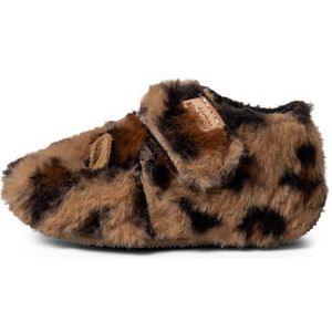 Living Kitzbühel Kids Lotte Leopard Klettschuh Pantoffels (Kinderen |bruin)