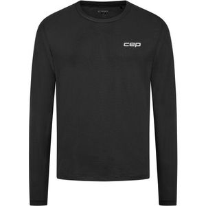 CEP Run Shirt L/S 50 Hardloopshirt (Heren |zwart)