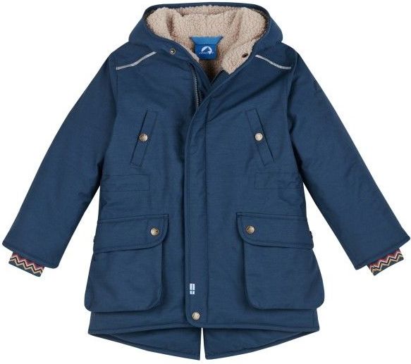 Finkid Kids Tuulikki Baltik Winterjack (Kinderen |blauw |waterdicht)
