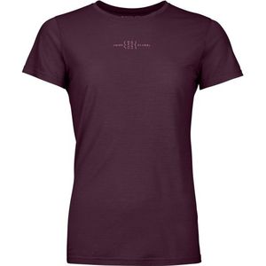 Ortovox Womens 150 Cool Climb Local T-Shirt Merinoshirt (Dames |purper)