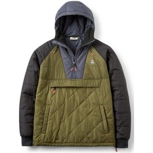 Passenger Oceanic Recycled Insulated 1/2 Zip Jacket Vrijetijdsjack (Heren |olijfgroen)