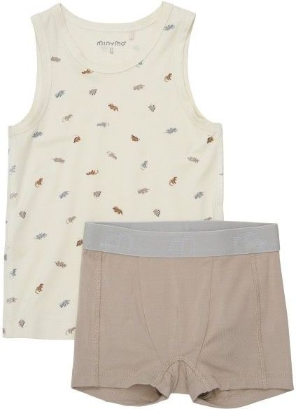 Minymo Ondergoed - Viscose - Passaatwinden m. Dinosaurussen - Minymo - 4 jaar (104) - Ondergoed