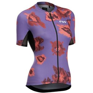 Northwave Womens Force Evo Jersey Short Sleeve Fietsshirt (Dames |purper)