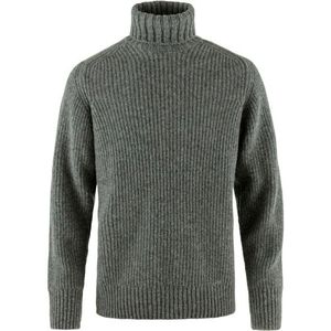 Fjällräven - Övik Roller Neck Sweater - Wollen Trui - Grijs