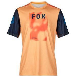 FOX Racing Ranger S/S Jersey Race Taunt Fietsshirt (Heren |oranje)