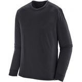 Patagonia L/S Cap Cool Merino Shirt Merinoshirt (Heren |zwart)
