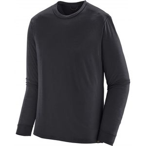 Patagonia L/S Cap Cool Merino Shirt Merinoshirt (Heren |zwart)