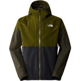 The North Face Lightning Zip-In Jacket Regenjas (Heren |olijfgroen/zwart |waterdicht)