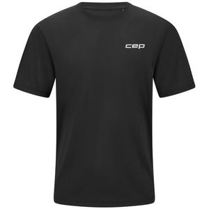 CEP - Run Shirt Short Sleeve - Hardloopshirt - Zwart
