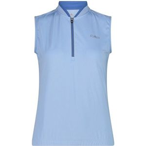 CMP Womens Sleeveless Bike T-Shirt Fietshemd (Dames |blauw)