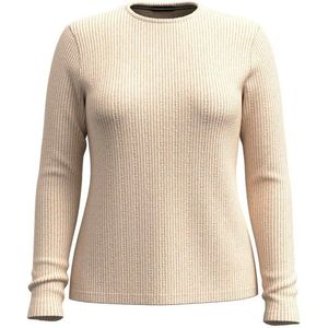 Smartwool Womens Thermal Merino Rib Crew Merinolongsleeve (Dames |beige)