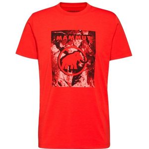 Mammut - Trovat - T-shirt - Grijs - Gerecycled Polyester en Katoen