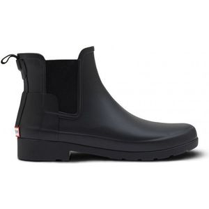Hunter Boots Womens Refined Chelsea Rubberlaarzen (Dames |zwart |waterdicht)