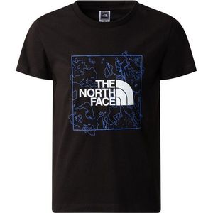 The North Face Youths New S/S Graphic Tee T-shirt (Kinderen |zwart)