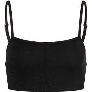 super.natural - COSY - Sport BH - Zwart - Merinowol en Polyester