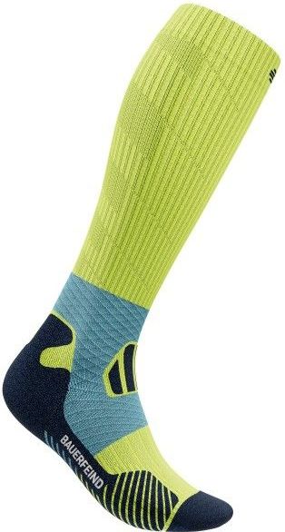 Bauerfeind - Sports Trail Run - Compressiekousen - Groen
