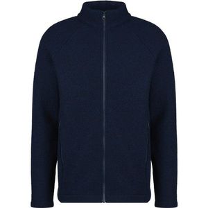 Stoic BoiledWool MunkebySt Jacket Merinovest (Heren |blauw)