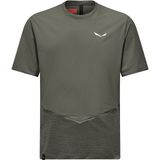 Salewa - Pedroc Dry Wind - Sportshirt - Grijs/Olijfgroen